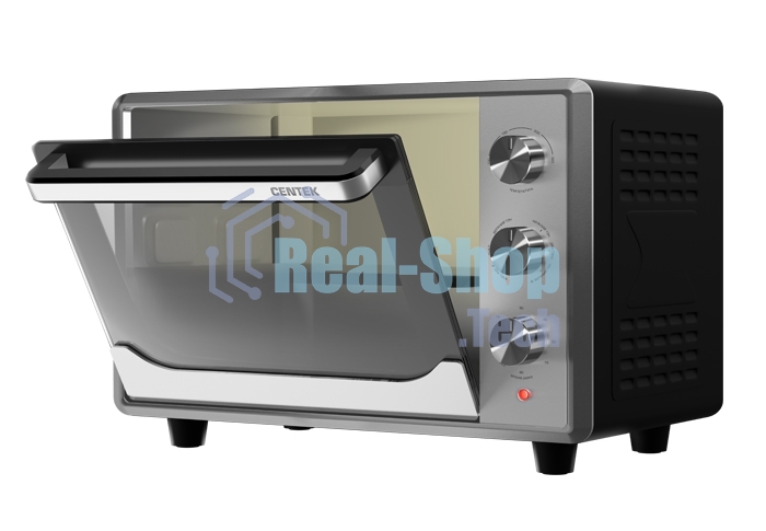 Мини-печь Centek CT-1540 Convection (сталь) 50л 2000Вт двойн стекло, внутр подсветка, max 320°