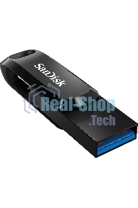 Флешка USB SanDisk DDC3 Ultra Dual Go (SDDDC3-064G-G46), 64Gb, USB 3.1/USB Type-C, R/W 150/30, черный