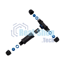 Кабельный коннектор T-образный (3PIN 0,5-2,5мм2) IP68 Rexant