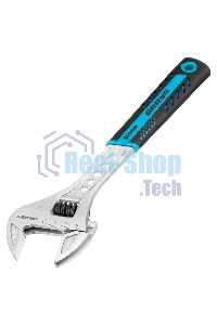 Ключ разводной Gross 15562 250 мм,CrV, двухкомпонентная ручка