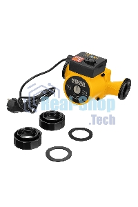 Циркуляционный насос Denzel CP32-6, напор 6 м, 70 л/мин, 1 м кабель, монт. длина 180 мм