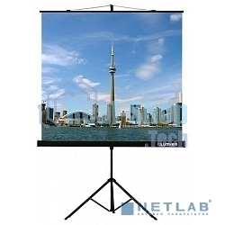 Экран на треноге Lumien 160x160см Eco View LEV-100105 1:1 напольный рулонный