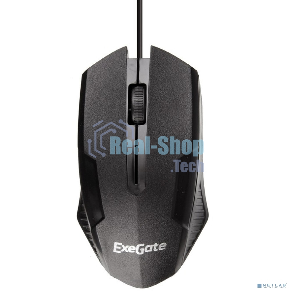 Мышь проводная ExeGate Professional Standard SH-9025L черный, 1000 dpi, USB, кнопки - 3