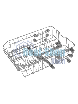 Посудомоечная машина Maunfeld MWF45220W, белый, 44.8 см, 10 компл., 49 дБ, класс A++