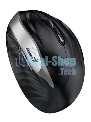 Мышь беспроводная Genius Ergo 8250S серебристый, 1600 dpi, радиоканал, USB, кнопки - 6