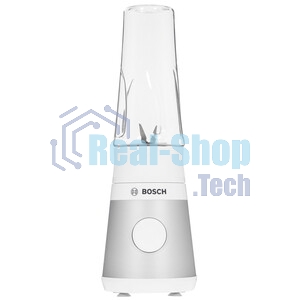 Блендер стационарный Bosch MMB2111T серебристый, 450 Вт, 1 скорость