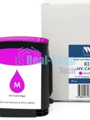 Картридж струйный NVPrint 82 (NV-C4912A) Magenta для HP DesignJet 500/800 (69 мл)