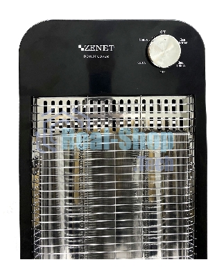 Тепловентилятор Zenet ZET-517 белый, керамический, 20 м², 1000 Вт, термостат