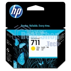 Картридж струйный HP №711 CZ132A желтый для HP DJ T120/T520 (29мл)