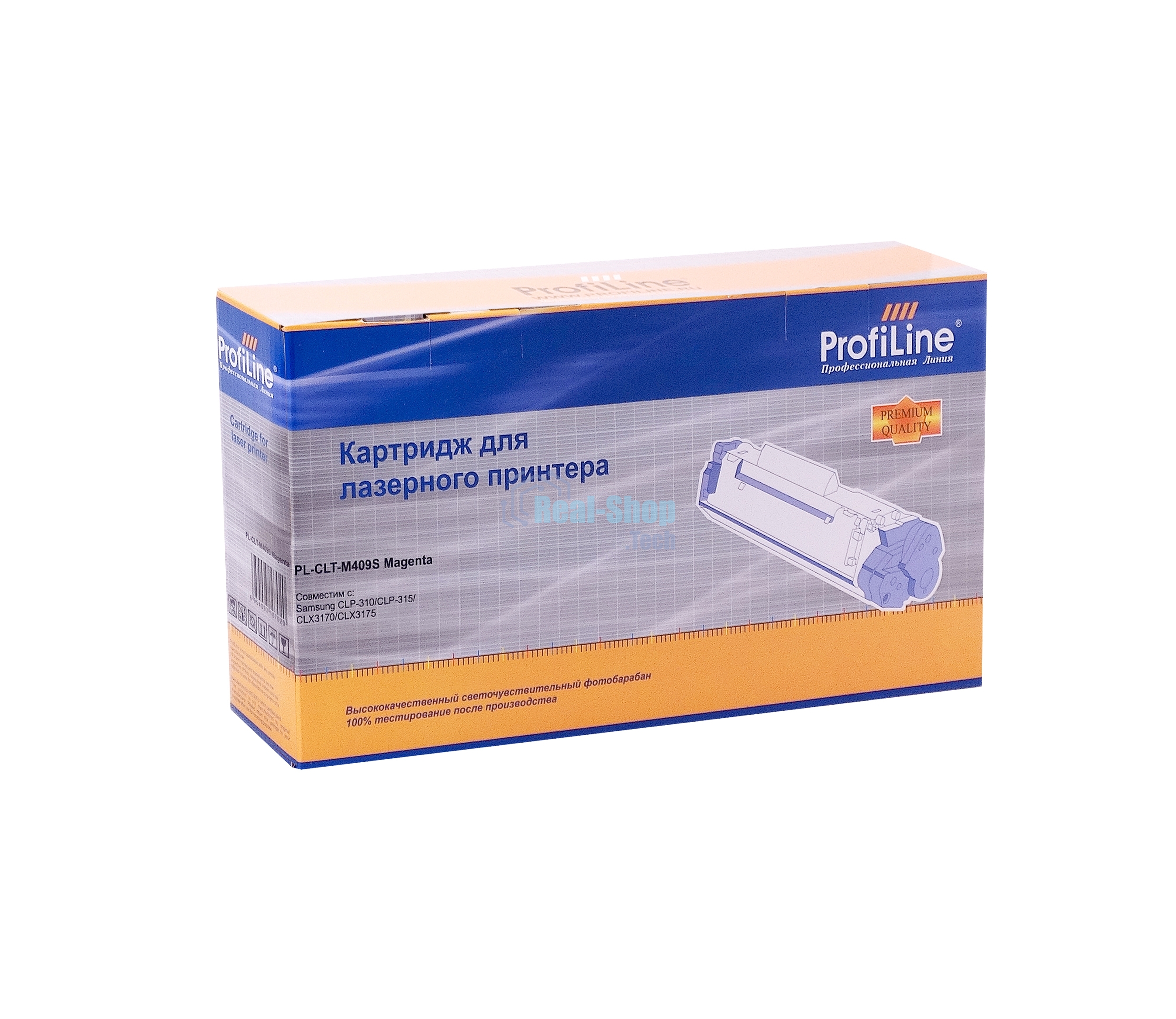 Картридж лазерный ProfiLine PL-CLT-M409S для принтеров Samsung CLP-310/CLP-315/CLX3175 Magenta 1000 копий