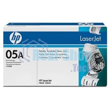 Картридж лазерный HP CE505A черный LJ P2055/P2035 (2300 стр.)