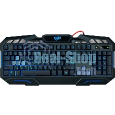 Клавиатура проводная Defender Doom Keeper GK-100DL RU, USB, черный