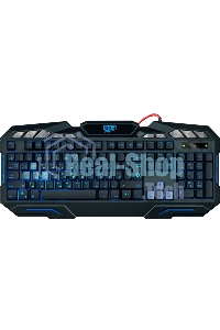 Клавиатура проводная Defender Doom Keeper GK-100DL RU, USB, черный