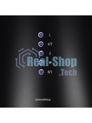 Вытяжка островная Maunfeld Lee Isla 39 черный, 38 см, 1000 куб. м/ч, 52 дБ