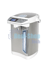 Термопот Mystery MTP-2442 4.5л. 700Вт серебристый/белый