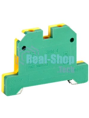 Зажим наборный IEK YZN20-004-K52 ЗНИ-4PEN 4мм2 (JXB-земля)