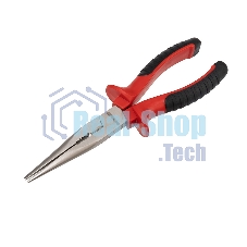 Тонкогубцы Rexant 200 мм никелированные, двухкомпонентные рукоятки