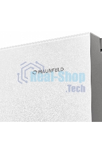 Холодильник Maunfeld MFF177NFW белый глянец двухкамерный 263/170л морозилка сбоку, No Frost, Side by Side