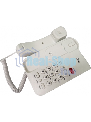 Телефон проводной Ritmix RT-311 белый