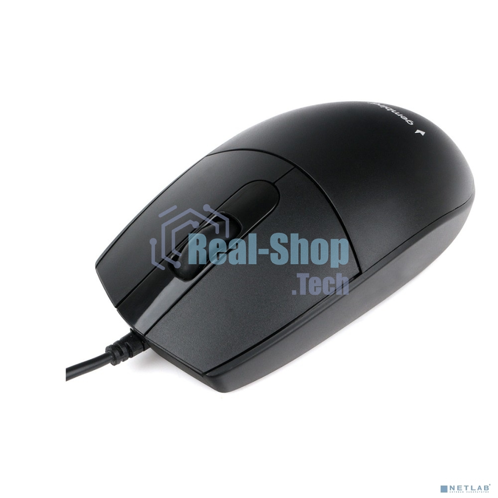 Комплект клавиатура+мышь проводные Gembird KBS-9050, черный,104кл, 3кн., каб.1.5м