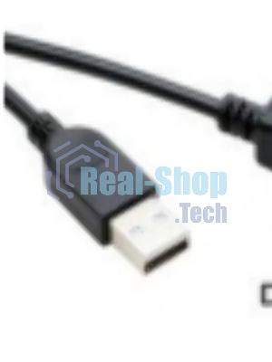 Кабель USB 2.0 на USB-B угол вниз 0,3 м