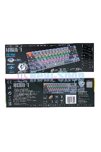 Клавиатура беспроводная Gembird KBW-7 Bluetooth, USB серая