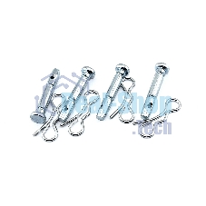 Срезные болты для снегоуборщика 6х41мм со шплинтом комплект 4шт 144002