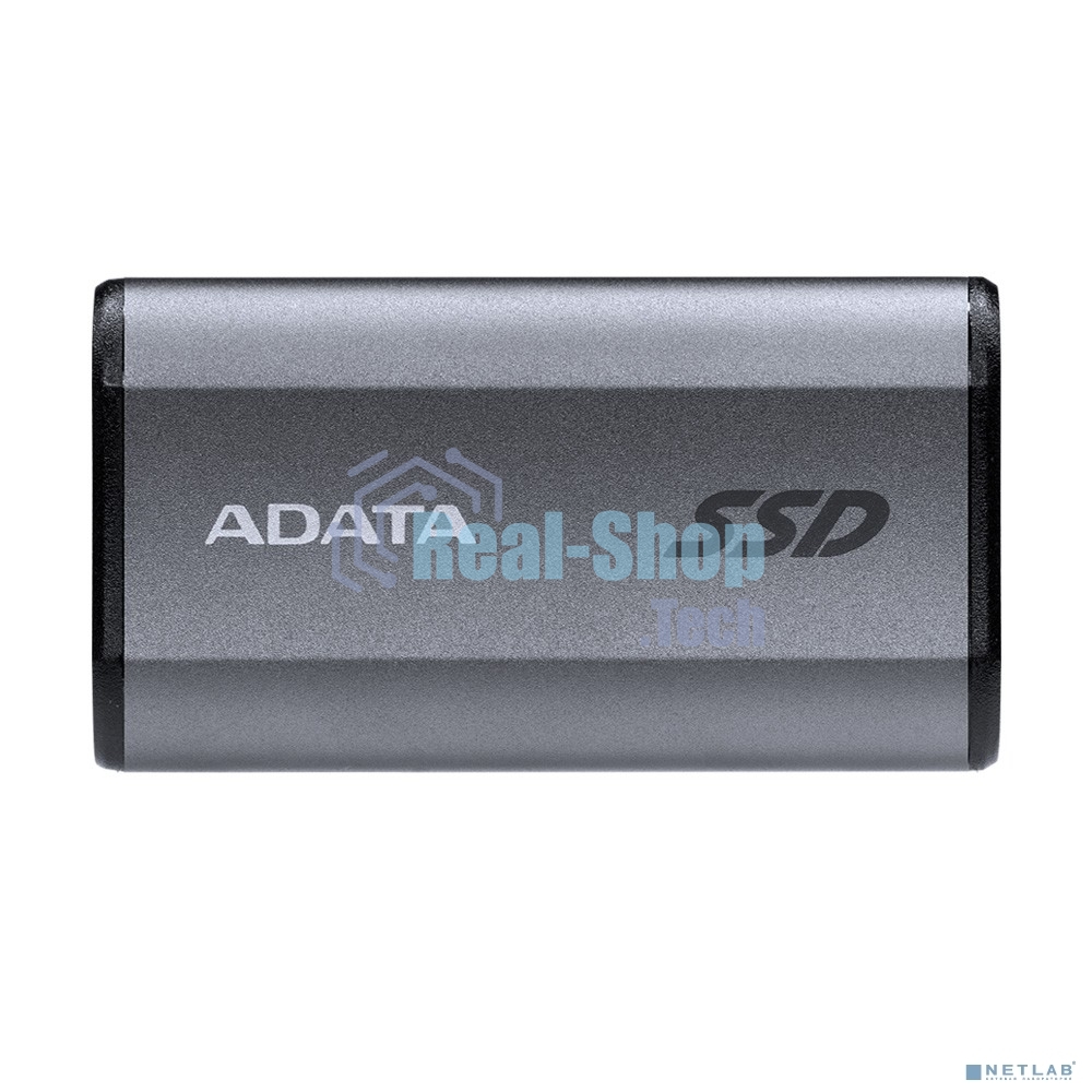 Внешний SSD ADATA Elite SE880, 1TB, USB 3.2 Gen 2x2 Type-C, R/W 2000/2000, серый