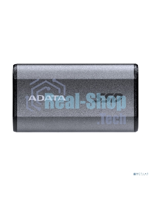 Внешний SSD ADATA Elite SE880, 1TB, USB 3.2 Gen 2x2 Type-C, R/W 2000/2000, серый