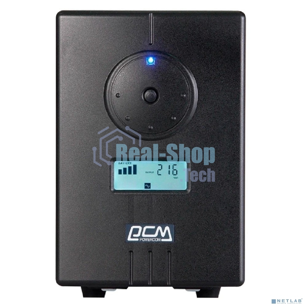 Источник бесперебойного питания Powercom Infinity INF-3000 3000Вт 2400ВА черный