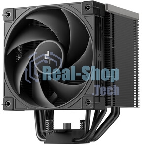 Кулер для процессора DEEPCOOL AK500 G2 LGA1851/1700/1200/115X/AM5/AM4 (9шт/кор, TDP 240W, PWM, Fan 120мм, 5 тепл. трубок, Copper Base, Wood-grain top cover, черный) RET (R-AK500G2-BKNNMN-GJD)