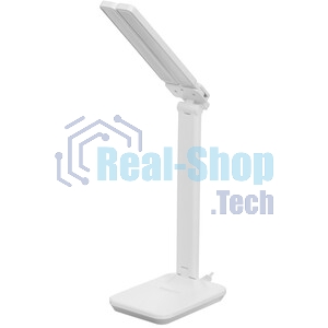 Настольный светильник Ultraflash UF-818 C01 белый (Led, светильник настольный, 6Вт, 6000К, аккум., 3 ур.яркости)