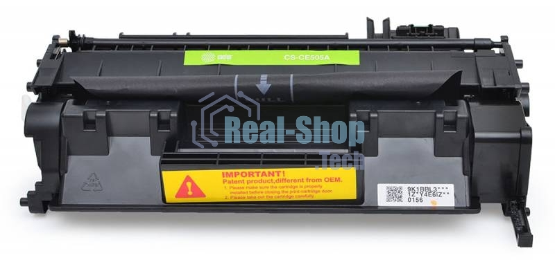 Картридж лазерный Cactus CS-CE505AS черный (2300 стр.) для HP LJ P2055/P2035