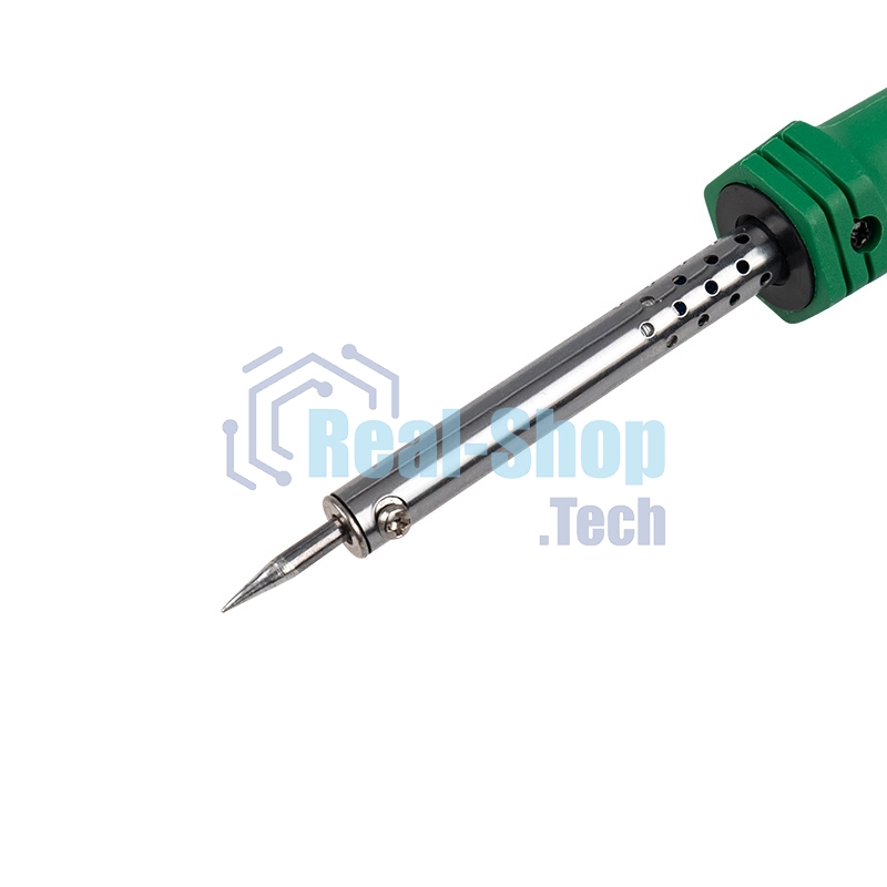 Набор для пайки Rexant №13 (паяльник 30Вт, подставка, канифоль, припой, бокорезы, тонкогубцы)