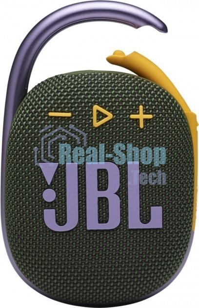 Портативная акустическая система JBL CLIP 4, зеленый