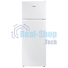 Холодильник Hyundai CT2551WT белый двухкамерный 166/40л морозилка сверху