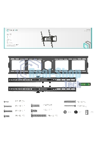 Кронштейн ONKRON UT4 для телевизора 55