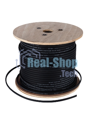 Саморегулируемый греющий кабель Rexant экранированный, 24КНС 2ЛТГ-ЭЛ 65/85, UV (24 Вт/1 м), 200 м