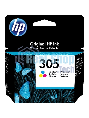 Картридж струйный HP 305 3YM60AE многоцветный (100 стр.) (2мл) для HP DJ 2320/2710/2720