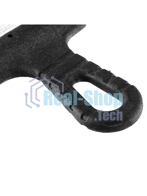 Шпатель Sparta из нержавеющей стали, 350 мм, зуб 10х10 мм, пластмассовая ручка