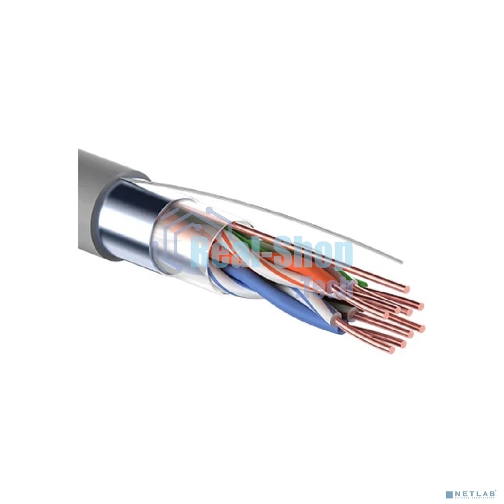 Кабель витая пара PROconnect FTP 4PR 24AWG, cat.5e (бухта 100 м)