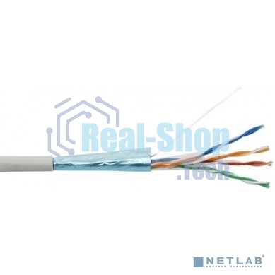 Кабель FTP PROconnect 4PR 24AWG, CCA, cat.5e, PVC, серый, бухта 50 м