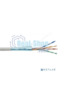 Кабель FTP PROconnect 4PR 24AWG, CCA, cat.5e, PVC, серый, бухта 50 м
