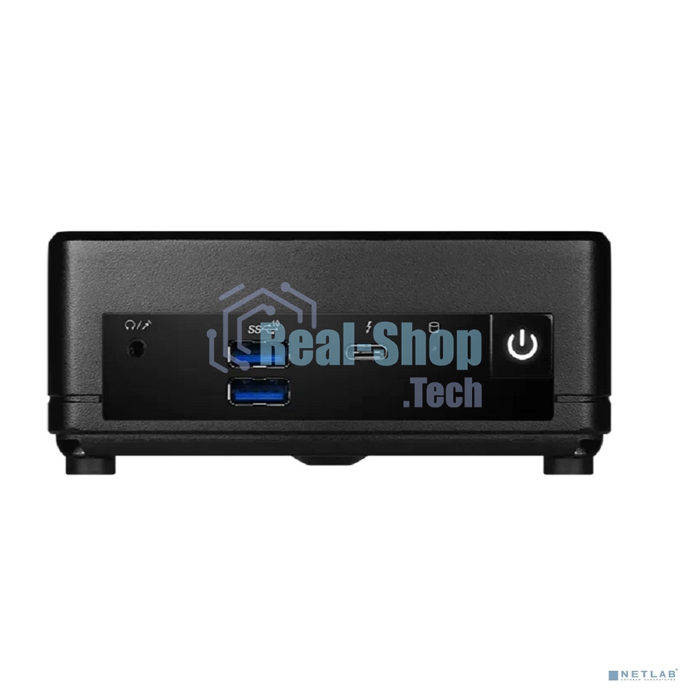 Неттоп MSI Cubi 5 1M-617XRU Core 5 120U (1.4) 16Gb SSD512Gb Graphics CR без ОС 2xGbitEth WiFi BT черный (9S6-B0A821-617)