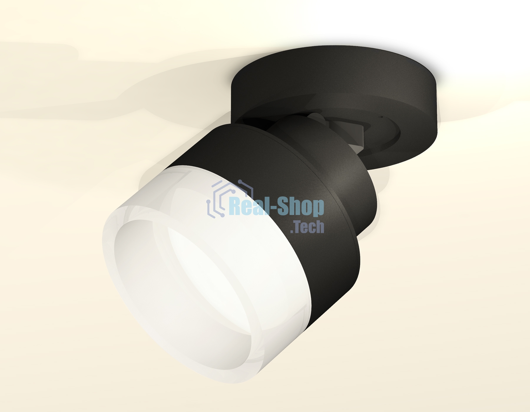 Светильник Ambrella Light XM8102020 SBK/FR черный песок/белый матовый GX53 (A2229, A2106, C8102, N8401)