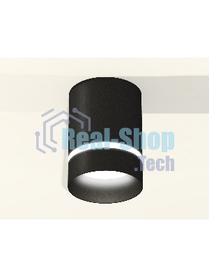Светильник Ambrella Light XS6302061 SBK/FR черный песок/белый матовый MR16 GU5.3 (C6302, N6229)