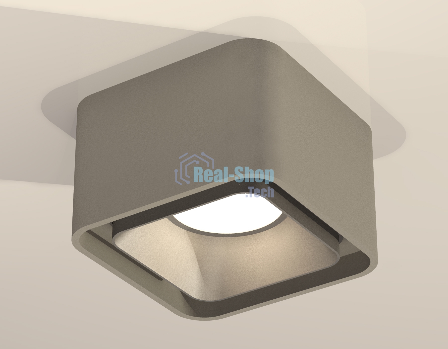 Светильник Ambrella Light XS7834003 SGR/SSL серый песок/серебро песок MR16 GU5.3 (C7834, N7703)
