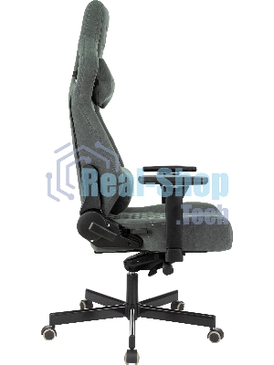 Кресло игровое Knight Hunter серый Alfa 44 крестов. металл