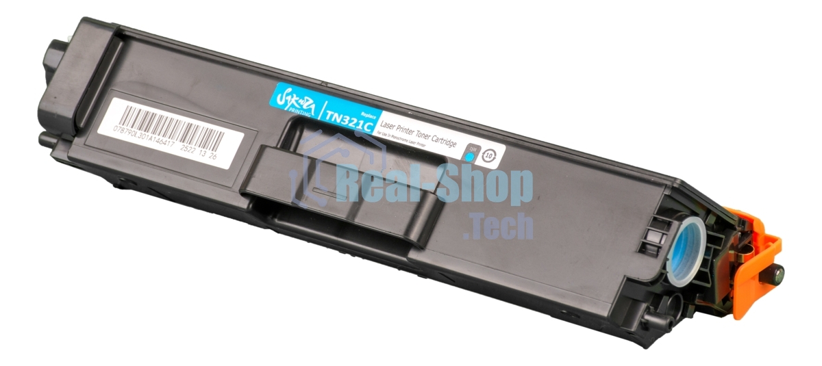 Тонер-туба Sakura KMTN-321C (A33K450) для Konica Minolta, голубой, 25000 к.