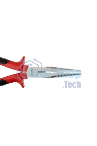 Тонкогубцы Rexant 200 мм никелированные, двухкомпонентные рукоятки